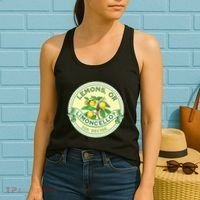 Lemons Or Limoncello You Decide. Optimist Pessimist Women's Tank Top thumb 2