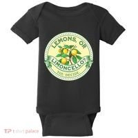 Lemons Or Limoncello You Decide. Optimist Pessimist Baby Bodysuit thumb 0
