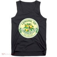 Lemons Or Limoncello You Decide. Optimist Pessimist Tank Top thumb 0