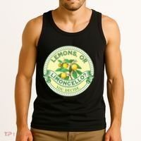 Lemons Or Limoncello You Decide. Optimist Pessimist Tank Top thumb 3