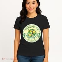 Lemons Or Limoncello You Decide. Optimist Pessimist Women's T-Shirt thumb 4
