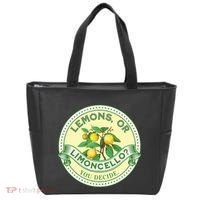 Lemons Or Limoncello You Decide. Optimist Pessimist Tote Bag thumb 0
