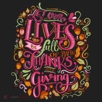 Let Our Lives Be Full Of Both Thanks And Giving Women's Sweatshirt thumb 2