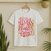 Let Our Lives Be Full Of Both Thanks And Giving T-Shirt thumb 2