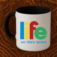 Life On Life's Terms Sobriety Recovery Funny Aa Na Gift Coffee Mug thumb 2