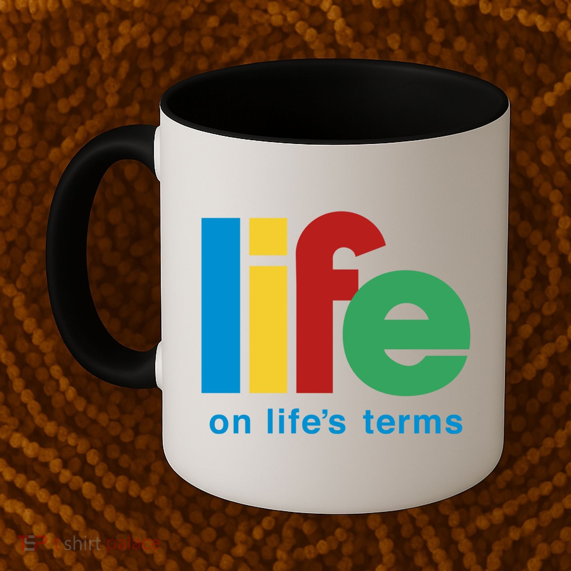 Life On Life's Terms Sobriety Recovery Funny Aa Na Gift Coffee Mug