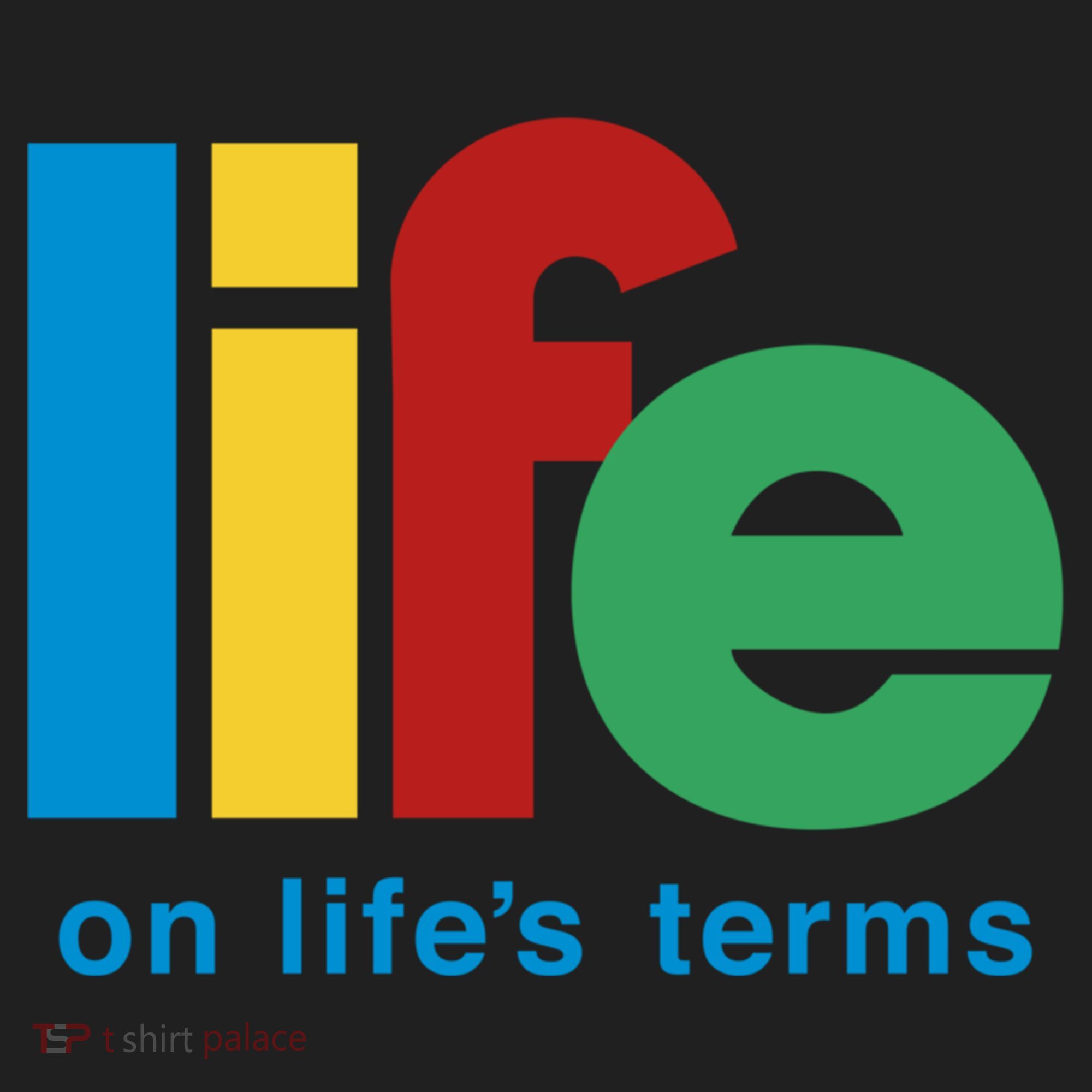 Life On Life's Terms Sobriety Recovery Funny Aa Na Gift Beanie