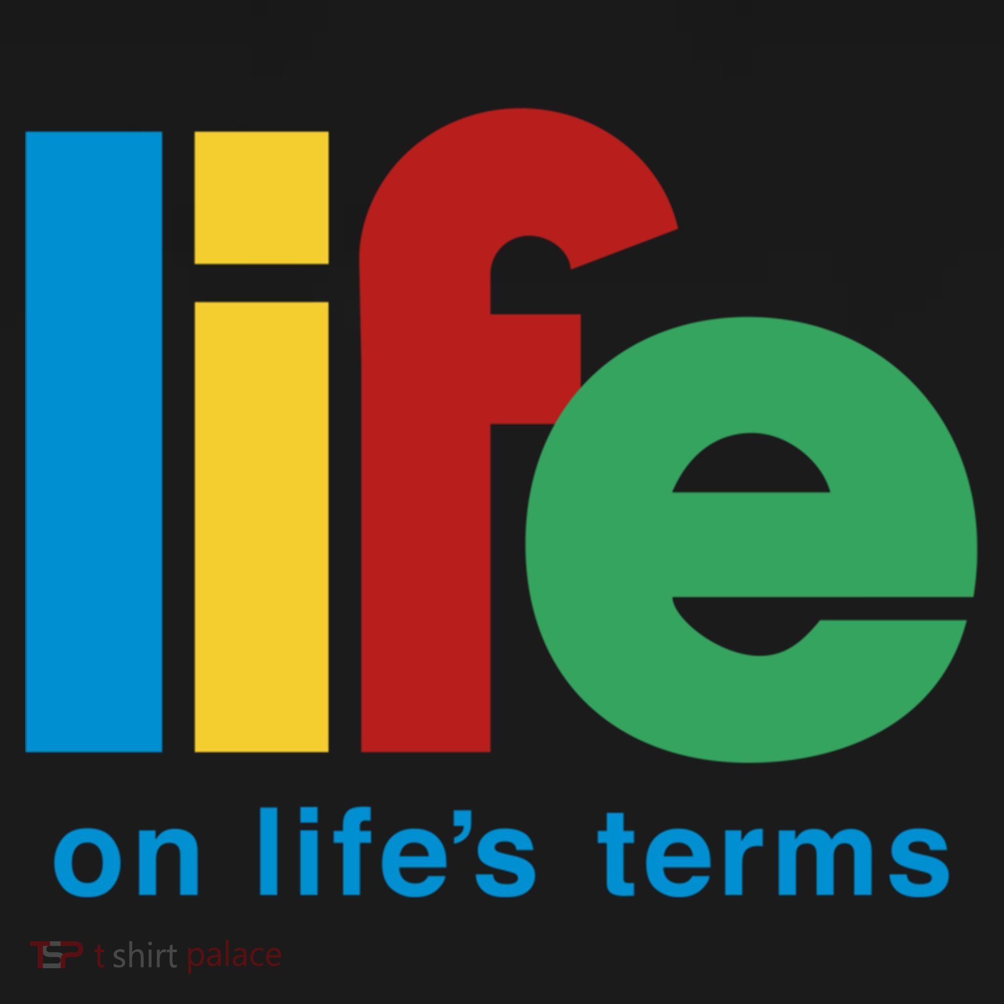 Life On Life's Terms Sobriety Recovery Funny Aa Na Gift Women's Hoodie