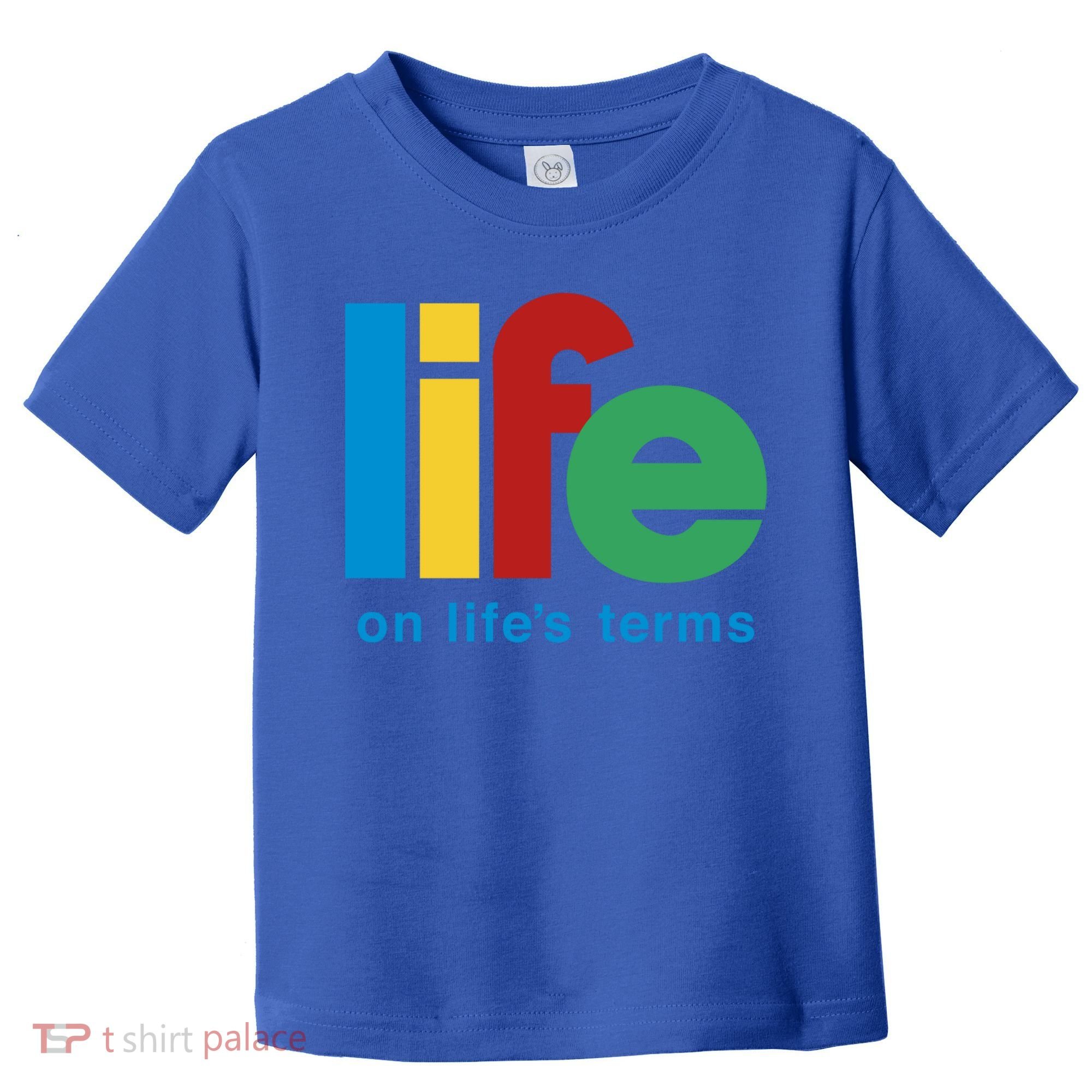 Life On Life's Terms Sobriety Recovery Funny Aa Na Gift Toddler T-Shirt