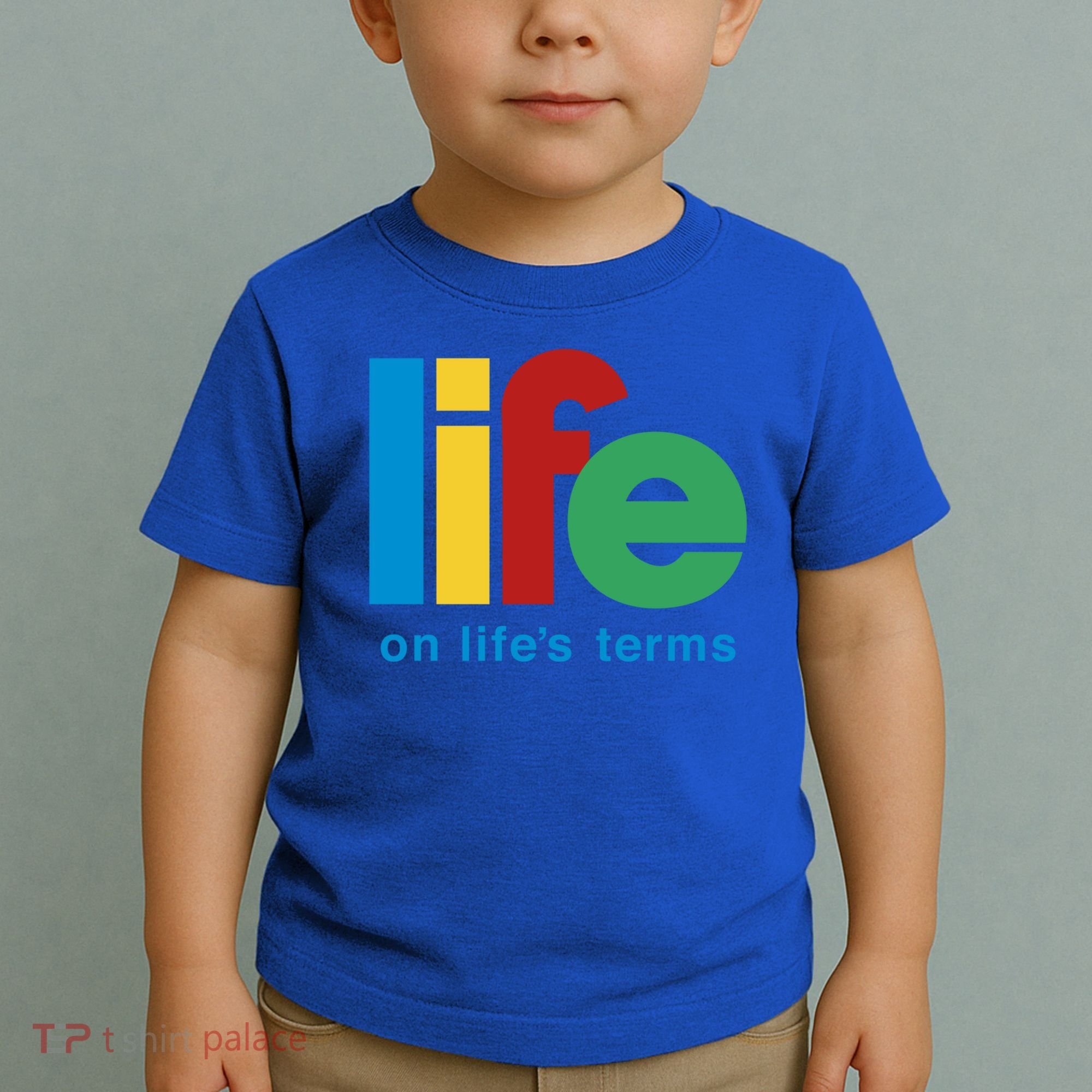 Life On Life's Terms Sobriety Recovery Funny Aa Na Gift Toddler T-Shirt