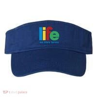 Life On Life's Terms Sobriety Recovery Funny Aa Na Gift Visor thumb 0
