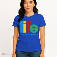Life On Life's Terms Sobriety Recovery Funny Aa Na Gift Women's T-Shirt thumb 4