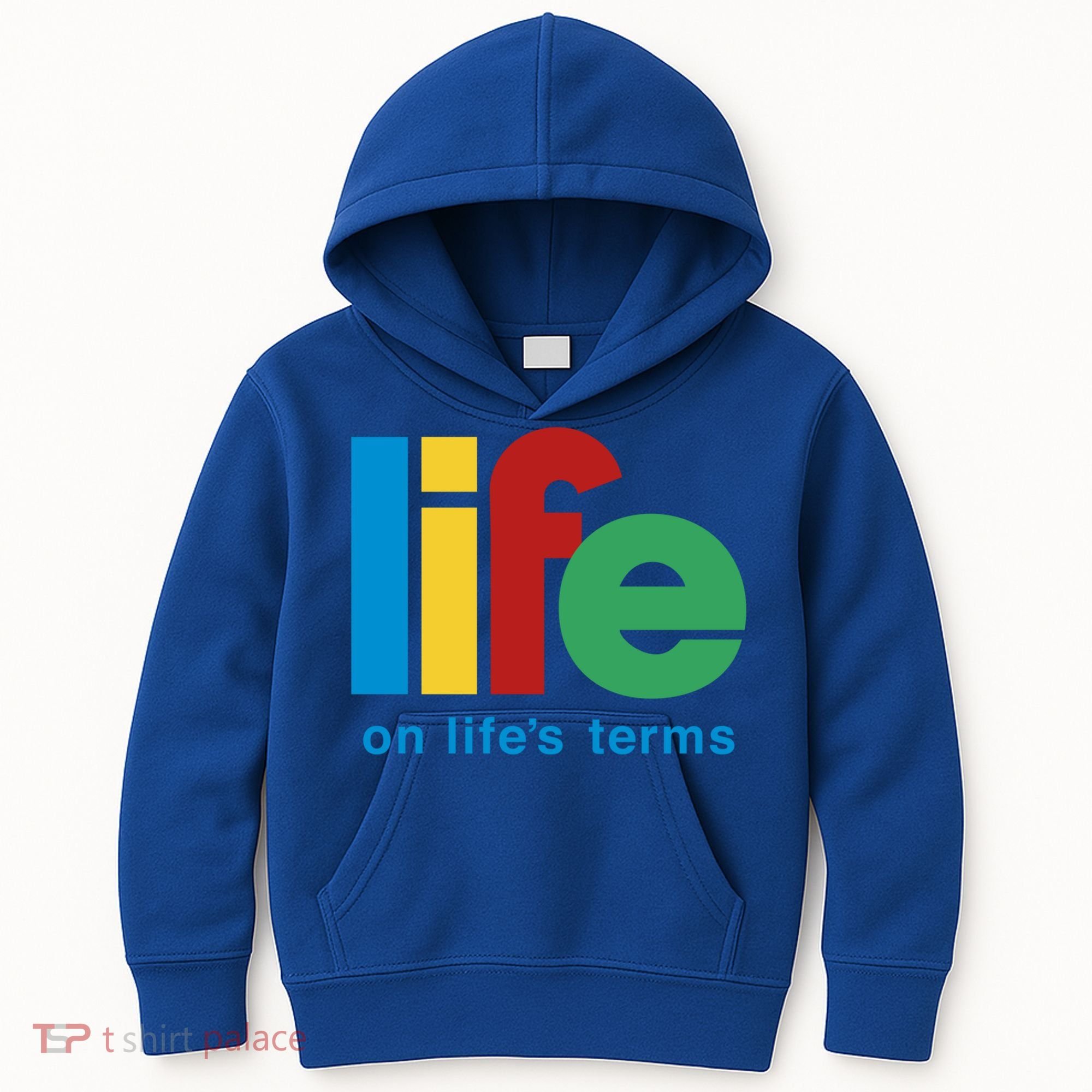 Life On Life's Terms Sobriety Recovery Funny Aa Na Gift Kids Hoodie