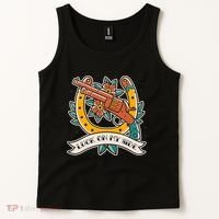 Luck On My Side Gun Tank Top thumb 2