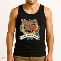 Luck On My Side Gun Tank Top thumb 3