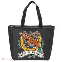 Luck On My Side Gun Tote Bag thumb 0
