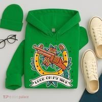 Luck On My Side Gun Hoodie thumb 4
