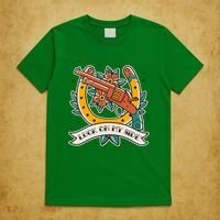 Luck On My Side Gun T-Shirt thumb 5