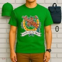 Luck On My Side Gun T-Shirt thumb 6