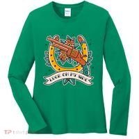 Luck On My Side Gun Women's Long Sleeve Shirt thumb 0