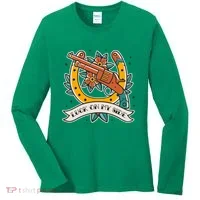 Luck On My Side Gun Women's Long Sleeve Shirt thumb 0