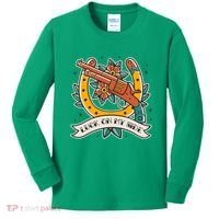 Luck On My Side Gun Kids Long Sleeve Shirt thumb 0