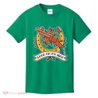 Luck On My Side Gun Kids T-Shirt thumb 0