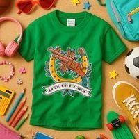 Luck On My Side Gun Kids T-Shirt thumb 3