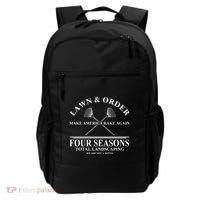 Lawn & Order Make America Rake Again Four Seasons Total Landscaping Backpack thumb 0