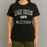 Lake Orion Michigan MI Vintage T-Shirt thumb 4