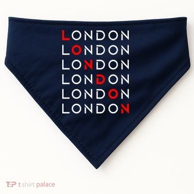 London USA-Made Doggie Bandana