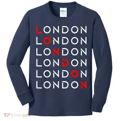 London Kids Long Sleeve Shirt