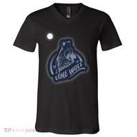 Lone Wolf V-Neck T-Shirt thumb 0