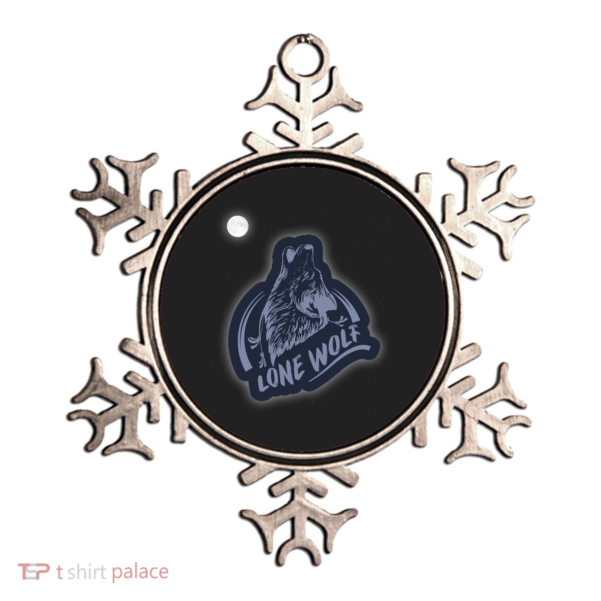 Lone Wolf Ornament