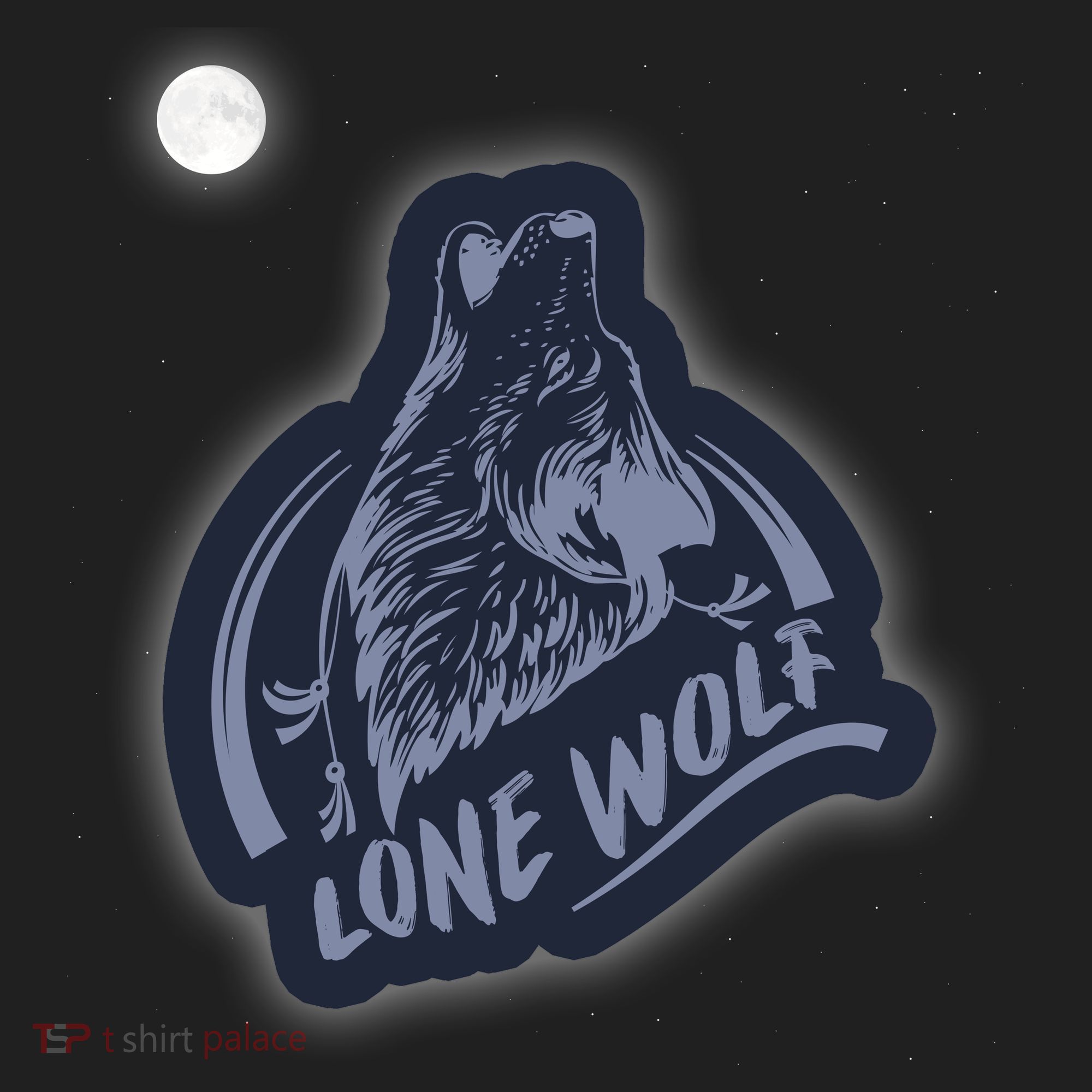 Lone Wolf Golf Towel