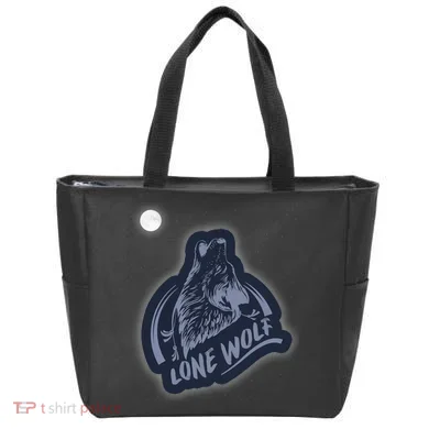 Lone Wolf Tote Bag