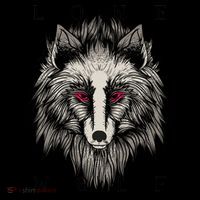 Lone Wolf Red Eyes Coffee Mug thumb 5