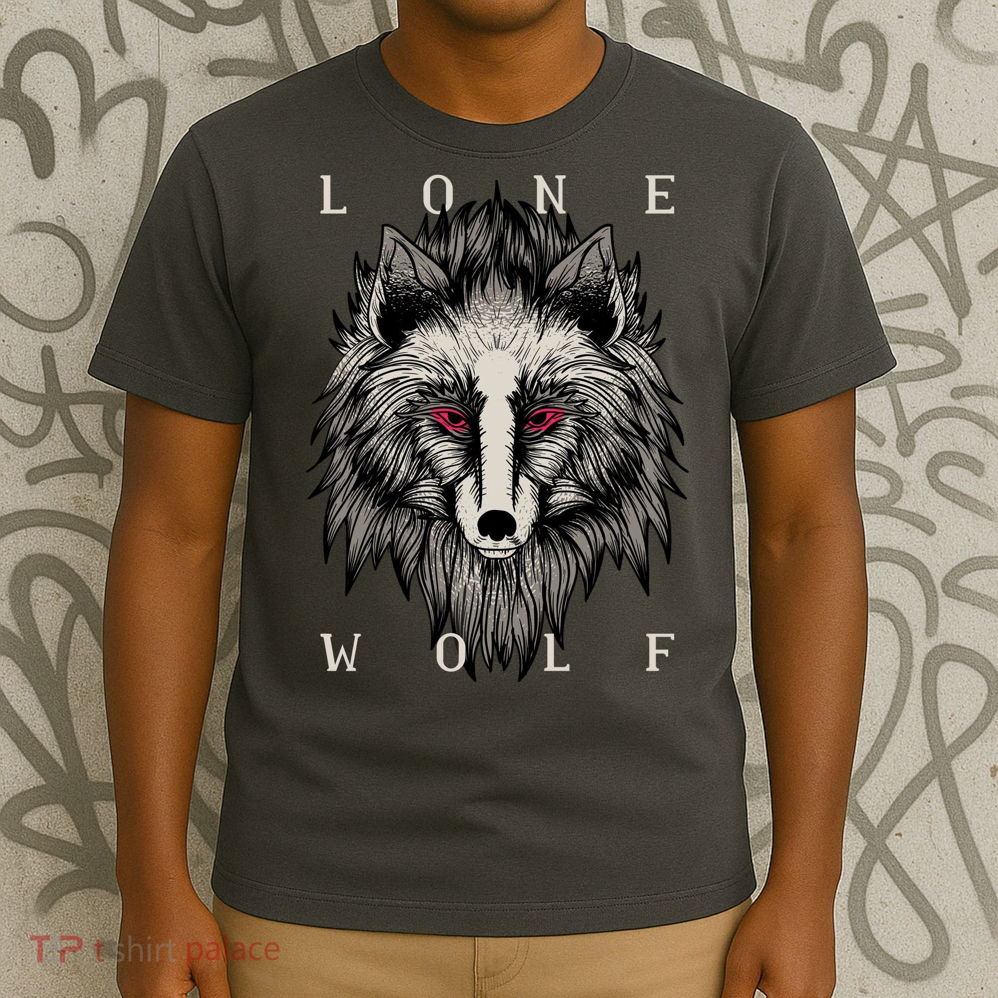 Lone Wolf Red Eyes T-Shirt