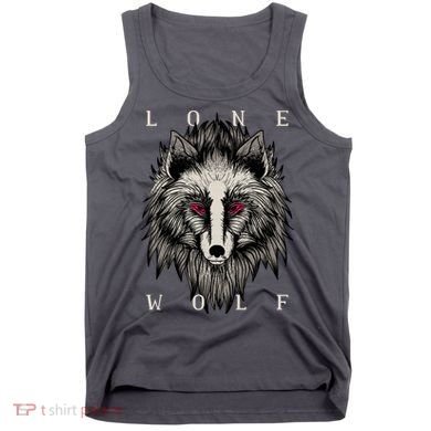 Lone Wolf Red Eyes Tank Top