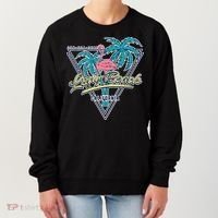 Long Beach California Retro Vibe Women's Sweatshirt thumb 0