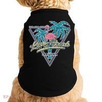 Long Beach California Retro Vibe Doggie Tank thumb 0