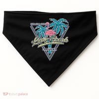 Long Beach California Retro Vibe USA-Made Doggie Bandana thumb 0