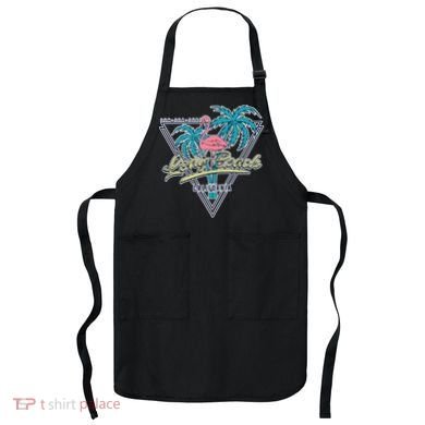 Long Beach California Retro Vibe Apron