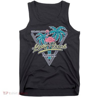 Long Beach California Retro Vibe Tank Top
