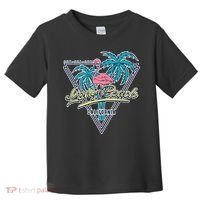 Long Beach California Retro Vibe Toddler T-Shirt thumb 0