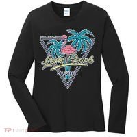 Long Beach California Retro Vibe Women's Long Sleeve Shirt thumb 0