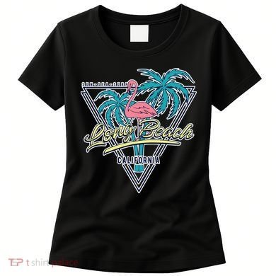 Long Beach California Retro Vibe Women's T-Shirt
