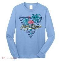 Long Beach California Retro Vibe Long Sleeve Shirt thumb 0