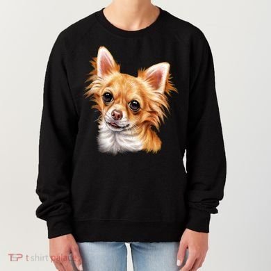 Long Haired Chihuahua Women's Sweatshirt