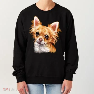 Long Haired Chihuahua Women's Sweatshirt